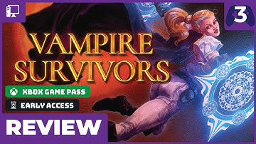 Vampire Survivors Review (Game Pass) - So Addicting I Stopped Eating