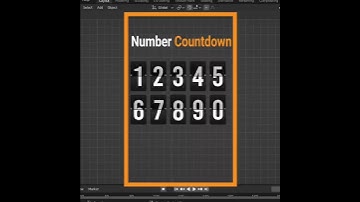 how to create Countdown Timer Animation in Blender-Tutorial #shorts #youtubeshorts #blender #youtube