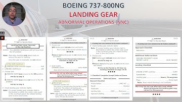 BOEING 737-800NG LANDING GEAR SYSTEM REVIEW - PART 4 (FINAL)