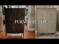 Furniture Flip | Painted Antique Armoire with Fusion Mineral Paint