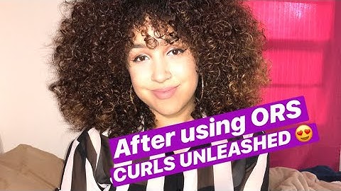 Wash N Go tutorial feat . ORS Curls Unleashed