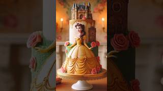 Princess Belle Themed Cake Designs | Beauty and the Beast #ai #belle #beautyandthebeast