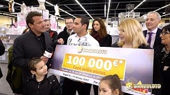 Émotion avec Benjamin Castaldi : Remise du chèque au grand gagnant Bravoloto