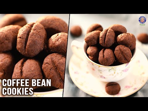 Coffee Bean Cookies Recipe | Eggless Cookies Using Instant Coffee & Cocoa Powder | Bhumika | Rajshri Food