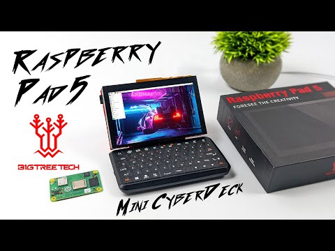 Raspberry Pad 5, You Can Easily Build An Awesome Cyber Deck With This! Hands-On