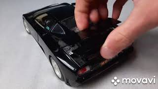 1:18 Bugatti EB110 by Bburago modelcar review.