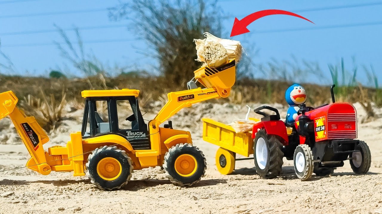 JCB 5CX Backhoe Fully Loading Mud in Tata 2518 Truck and Tata 4823c|@MDCreator