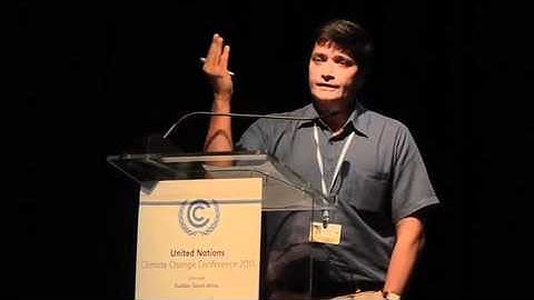 COP17 Durban: CSE EVENT - Chandra Bhushan
