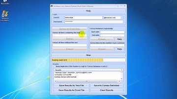 How To Use Windows Live Hotmail Extract Email Data Software