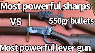 1874 Sharps￼ 50-140 VS 1886 Winchester 50-110