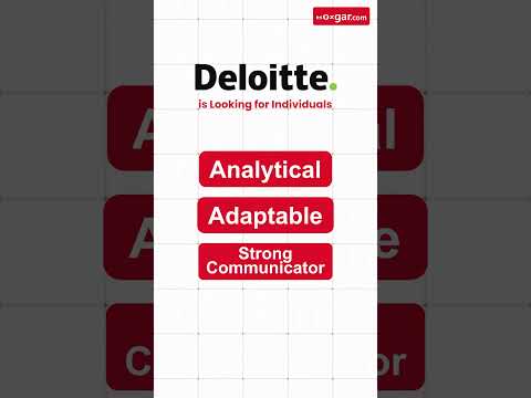 Deloitte is Hiring for #intership #talentacquisition #hrjobs #paidinternship #jobs #deloitte #job