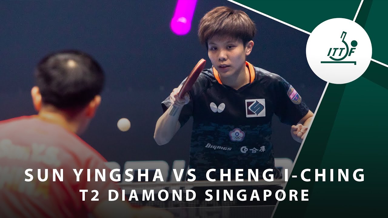 Sun Yingsha vs Cheng I-Ching | T2 Diamond Singaopore (R16)