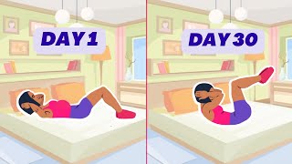 A Lazy 6-Min Workout From Your Bed