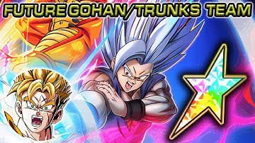 100% LR GOHAN BEAST ON LR SSJ FUTURE GOHAN/TRUNKS TEAM! Dragon Ball Z Dokkan Battle