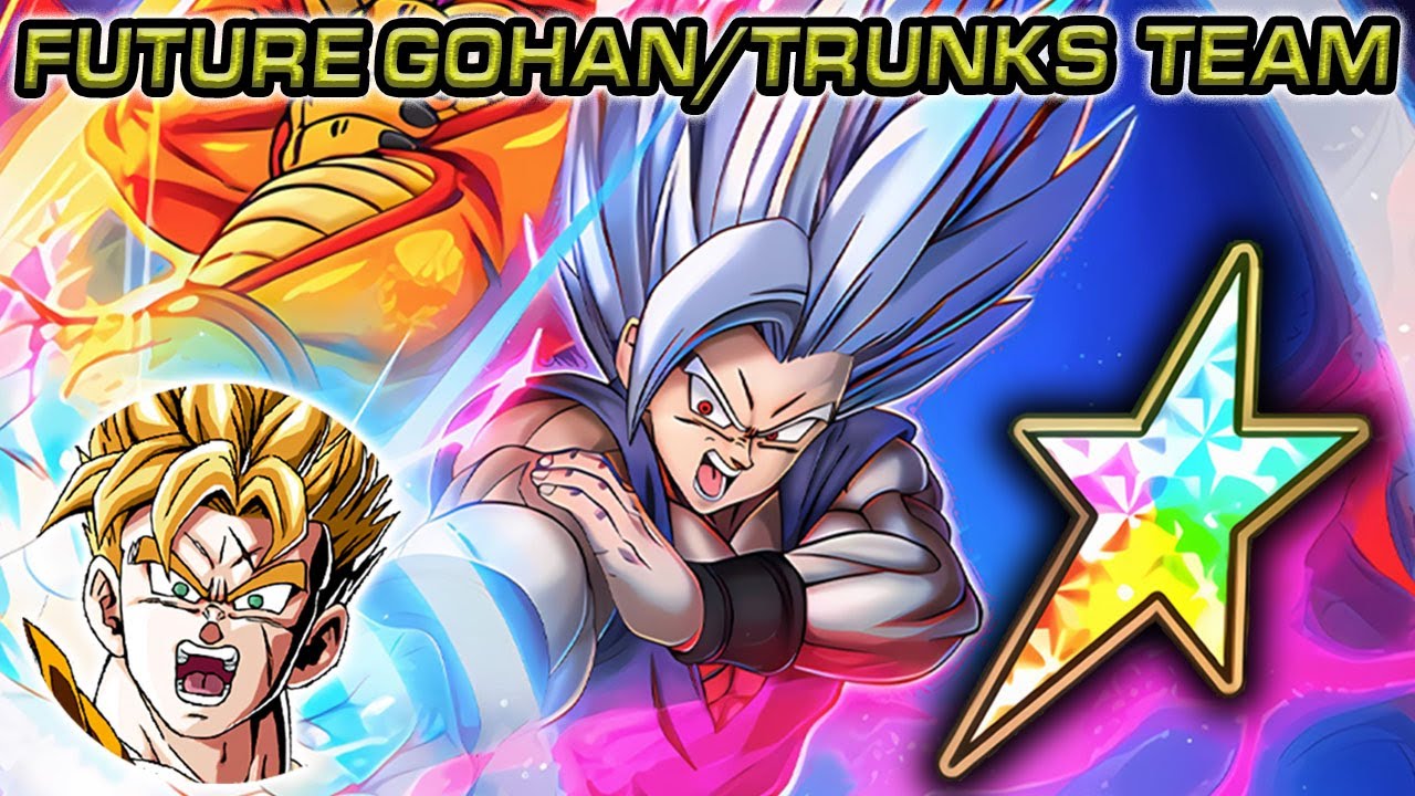100% LR GOHAN BEAST ON LR SSJ FUTURE GOHAN/TRUNKS TEAM! Dragon Ball Z Dokkan Battle