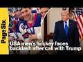 USA Men S Hockey Team Faces Backlash After Their Phone Call With Donald Trump mp3