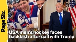 Download Lagu USA men's hockey team faces backlash after their phone call with Donald Trump MP3