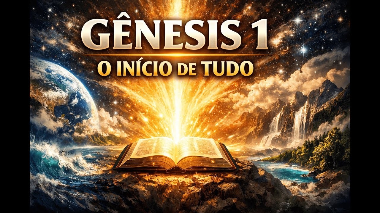 GÊNESIS 1: O Começo de Tudo — A Criação do Mundo Revelada 🌎✨