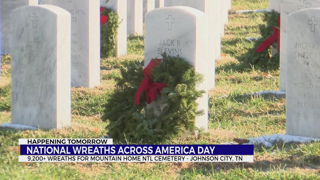National Wreaths Across America Day Saturday YouTube