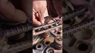 The Fastest Way to Install Valve Keepers (Genius Hack!)#trending #shorts #short #shortsvideo