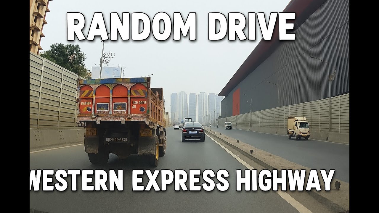 🚗 Random Drive on Western Express Highway | Mumbai City Drive 4K | Daily Traffic Vibes