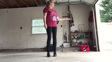 Moving Step Practice - clogging basics and a fancy double