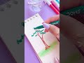 AWESOME PAINT HACKS  - Part 2 || Watercolor painting by using DOMS Sketch Pen #Shorts