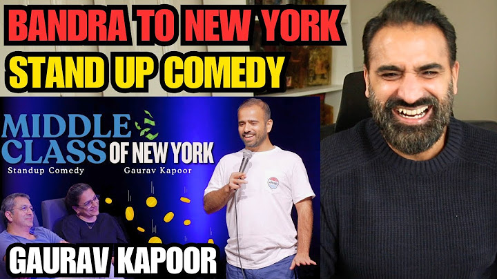 BANDRA to NEW YORK | Gaurav Kapoor Stand-Up Reaction | Hilarious Audience Interaction!