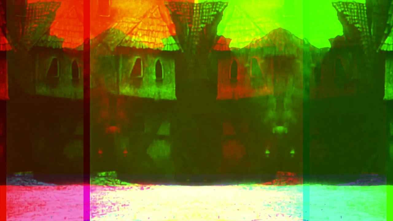 Old school techno & trippy visuals: Channel one - Color dubbing