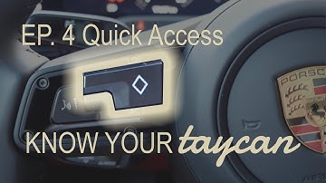 Know Your Taycan: Quick Access Buttons | EP. 4