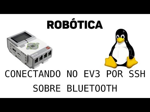 01-Conectando no brick ev3 da LEGO usando SSH sobre Bluetooth.