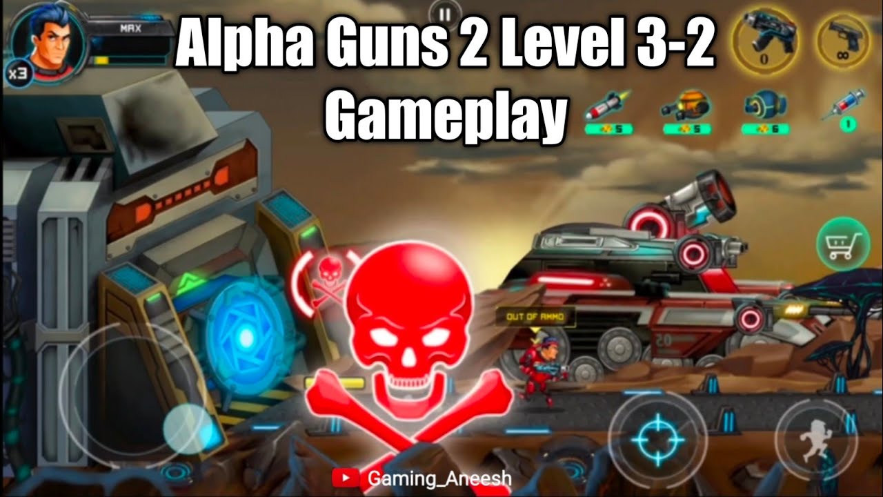 Alpha guns 2 level 3-2 Gameplay | Android game | 