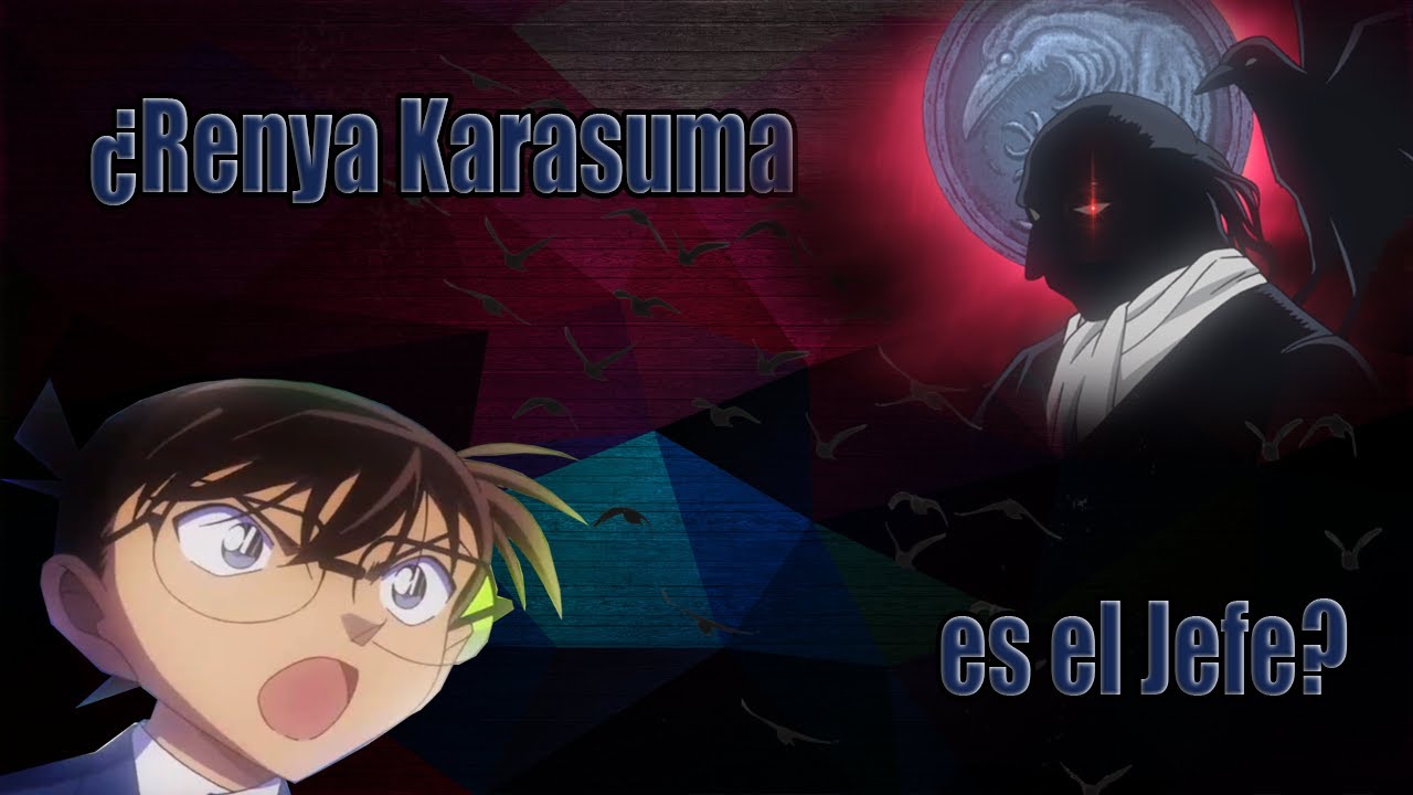 Teoría | Renya Karasuma es el jefe de la Organización de los hombres de negro?