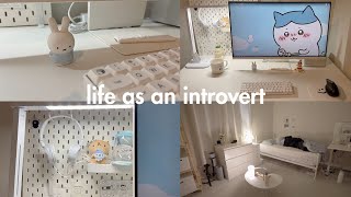 Introvert diaries 🧸 6 a.m. mornings, calm & quiet days, anime, smiski unboxing