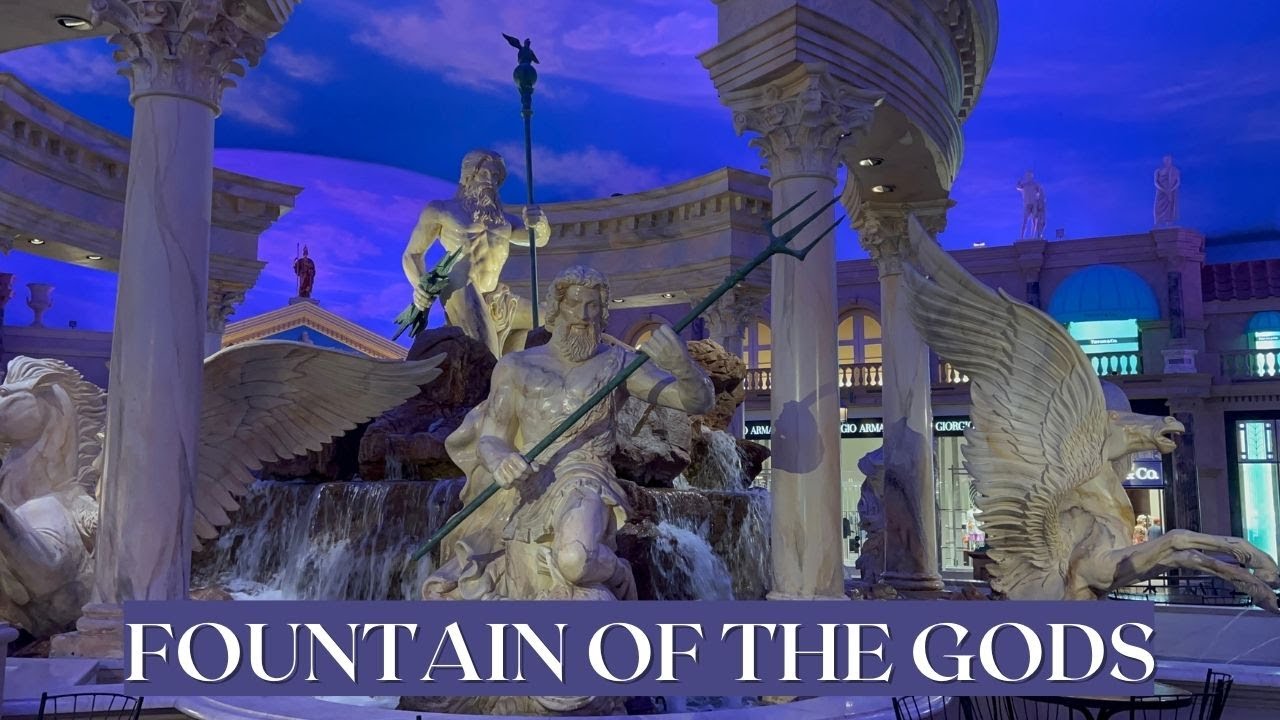 Fountain of the Gods - Forum Shops, Caesars Palace Las Vegas, Nevada