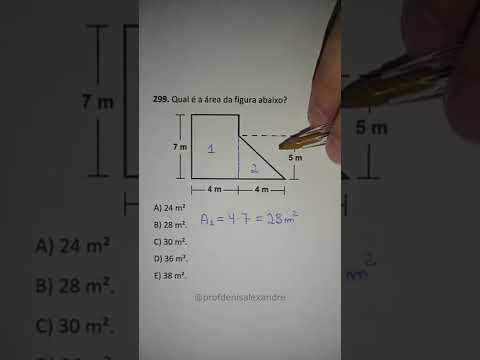 Vídeo: Qual é a área da superfície de uma figura?