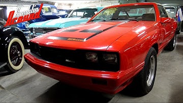 Rare 1985 Mercury Capri ASC McLaren 5.0 V8 at Country Classic Cars