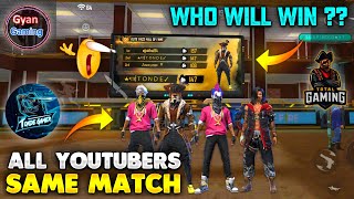 THREE 80 LEVEL PLAYERS VS Ajjubhai94 , ANKUSH FF & GYAN SUJAN IN RANKED MATCH || GARENA FREE FIRE