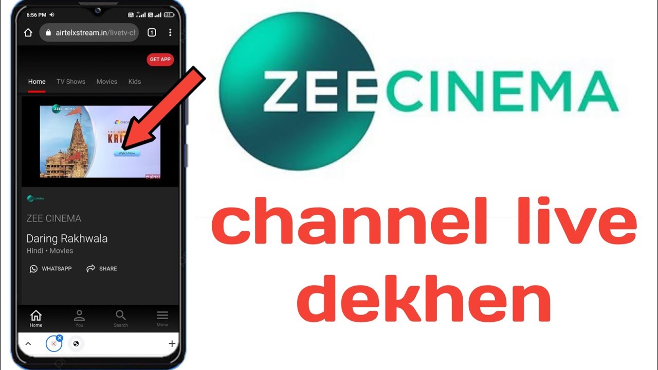 How To Play Zee Cinema Live Channel How To Play Zee Cinema Live Tv 