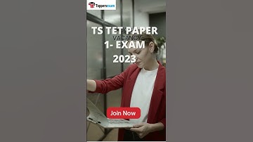 TS TET PAPER 1 Update Syllabus & Pattern 2023 / Questions and Answers / Online Test Series / Book