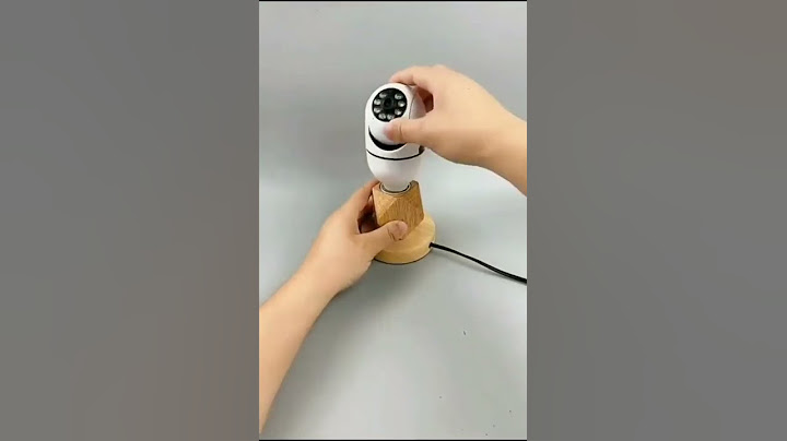 Câmera Segurança Wifi Ip Sem Fio 360 Com Encaixe Lâmpada Bocal Aplicativo Full HD Visão - Bivolt