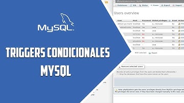 MYSQL –  Triggers condicionales – Video 44