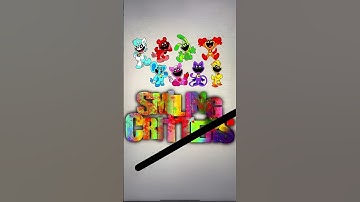 Smiling Critters/ Color mix #smilingcritters #colors #art #artwork #digitalart #procreate #shorts