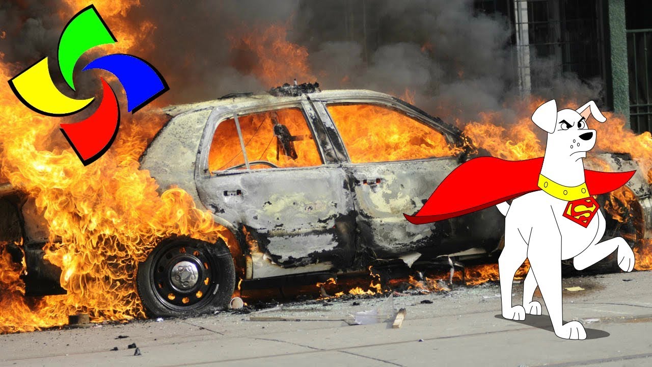 Car Explodes and Sets the Entire Road on Fire - YouTube