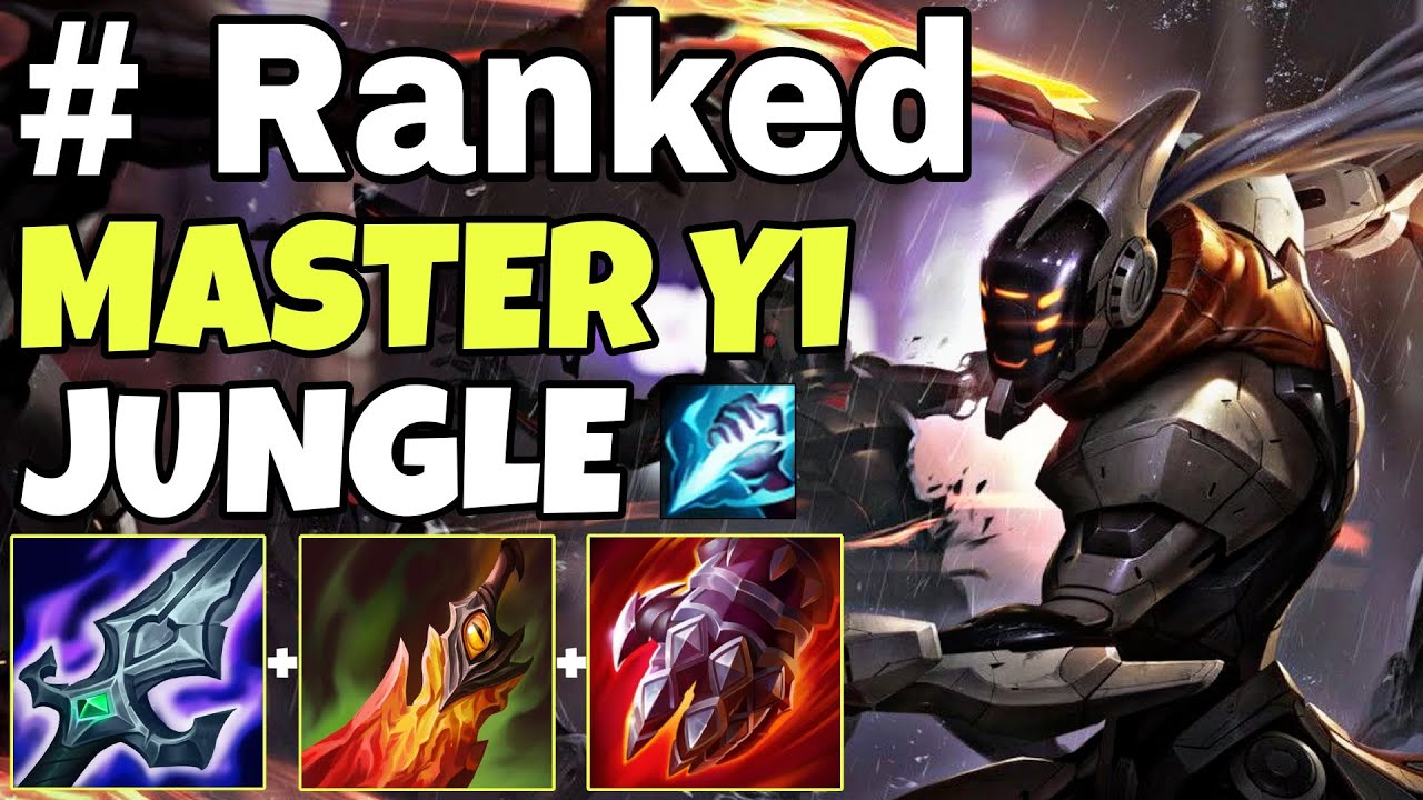 WILD RIFT MASTER YI JUNGLE GAMEPLAY IN RANKED - YouTube