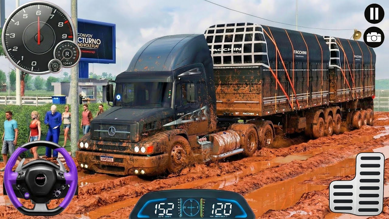 Real Cargo Truck Driver - City Delivery Challenge - Heavy Lorry Simulator 3D - Android Gameplay