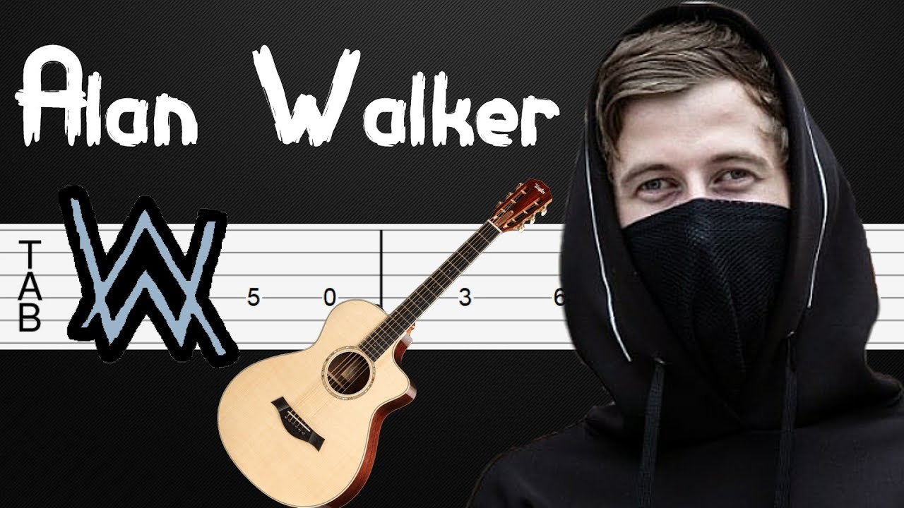 Unity - Alan Walker Guitar Tabs, Guitar Tutorial, Guitar Lesson - YouTube