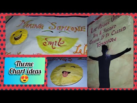 Theme Chart Idea | chart decoration Idea | Quote Idea