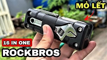 Bộ vít lục giác kèm mỏ lết đa năng 16 chi tiết