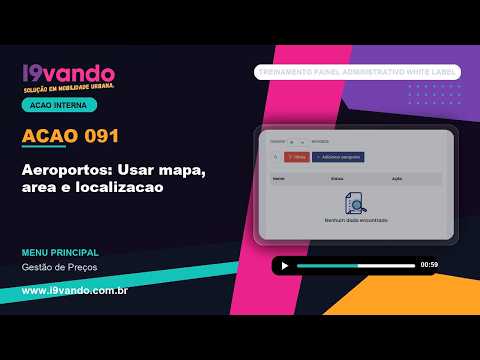 Aeroportos - Usar mapa, area e localizacao